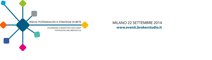 "Milano 22 Settembre 2014, rischi potenzialità e strategie di rete"